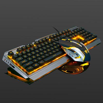 China Mechanical Multimedia+Waterproof BUBM LED Gamer Gaming Keyboard And Mouse for sale