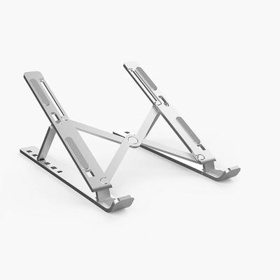 China Aluminum Alloy Adjustable Metal BUBM Foldable Laptop Stand for sale