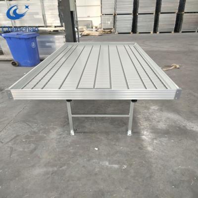 China Agriculture Plants Raising Tables For Commercial Plants Steel Rolling Benches Seeding Bed for sale