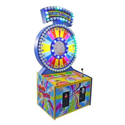 China Lucky Arcade Game Machine Redemption Machine Indoor Metal+wood+plastic Wheel Games For Sale for sale