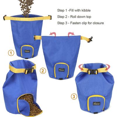 China Sustainable Wholesale Washable Waste Dog Tote Bag With Buckle for sale