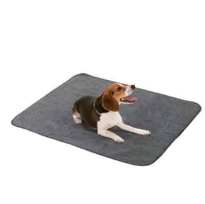 China OEM Viable Waterproof Non-slip Fleece Dog Bed Diaper Pet Underpad For Training for sale