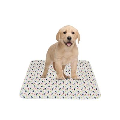 China Viable Hot Selling Puppy Training Reusable Dog Pee Mat Washable Puppy Pet Training Pee Pad for sale