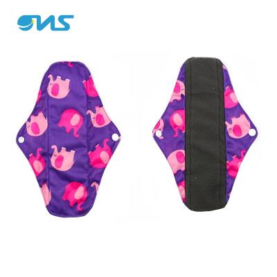 China Breathable Fabric Menstrual Pads For Ladies Period Cute Pads Reusable Sanitary Napkins Night Wear for sale