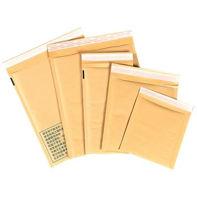 China Recyclable Eco Friendly Natural Kraft Paper Bubble Wraps Padded Mailing Mailing Bag 18*23cm Hot Selling for sale