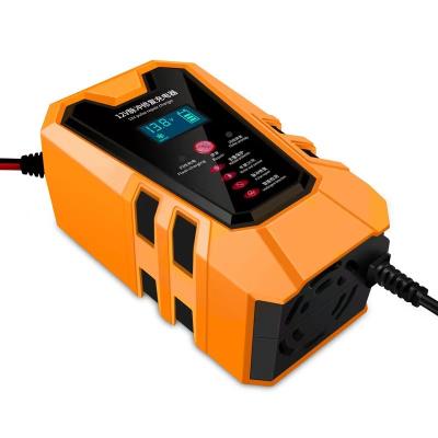 China Charge Battery Car Motorcycle Battery Charger 12V6A Intelligent Full Pulse Repair Cross-border Foreign Trade E-commerce for sale