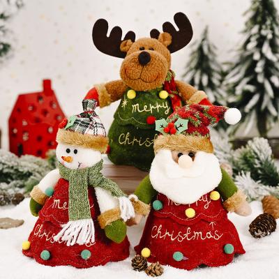 China Creative New Christmas Party Christmas Decoration Cartoon Christmas Apple Bag Apple Tree Shaped Bag for sale