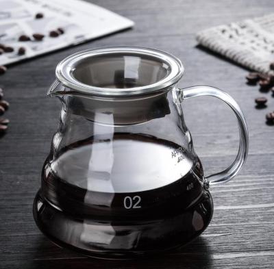 China Viable Pour Over Coffee Maker Drip Stainless Steel Filter Glass Jar Paperless Espresso Coffee Set for sale