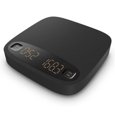 China With Tray Coffee Scale Smart Digital Scale Pour Coffee Electronic Drip Coffee Scale With Timer 2kg /0.1g for sale