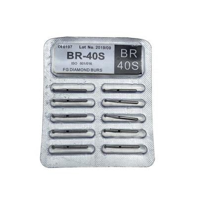 China Diamond FG Dental Diamond Burs BR-40S for sale