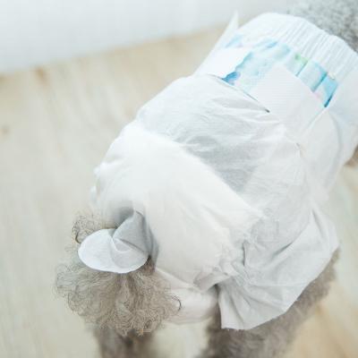 China Stocked Click 2022 Factory Price OEM Eco-friendly Soft Breathable Disposable Dog Wraps Male Pet Diapers for sale