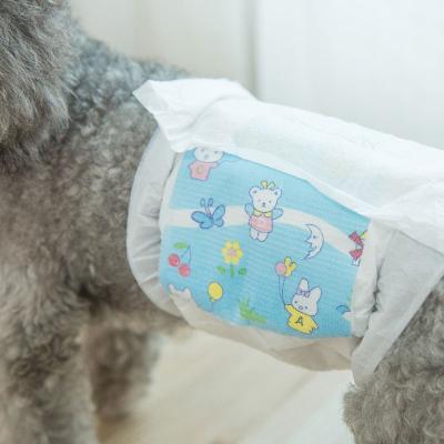 China Stored Nonwoven Underwear Female Physiological Sanitary Layer Cotton Pants Disposable Pet Diapers For Dog for sale