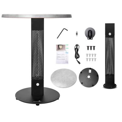 China Electric Portable Thermostat Table Over 3m Heater Space Radiant 2000W Quiet Outdoor for sale