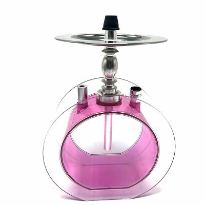 China Portable Direct Smoke Shisha Factory Nargile Box Nargile Box Plastic Portable Shisha Sheesha Shisha Set Book Hookah Hookah + Easy Hookah for sale