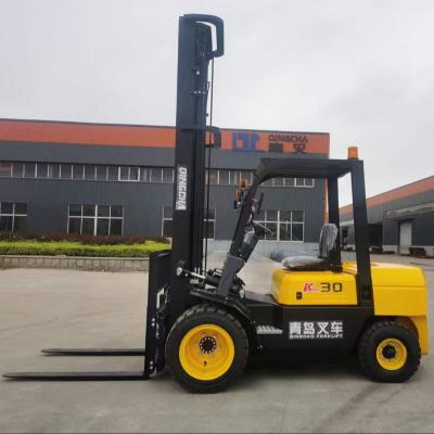 China Building Material Shops Second Hand Machine Used Diesel Forklift 3.5ton 3ton for sale