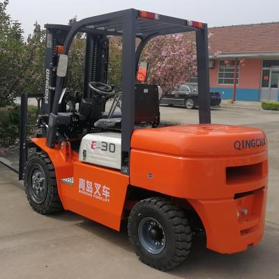 China Building Material Shops Popular Model CE Certified Factory Price H30 Diesel Forklift 3 Ton for sale