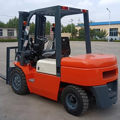 China Building Material Shops 3.5 Ton Diesel Forklift Tuck for sale