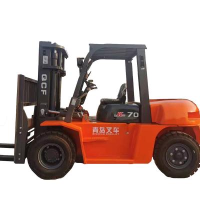 China Building Material Stores New Multifunctional Off Road Diesel Drum Forklift Machines Forklift Max Power Engine Technical Hand Fork Lifter for sale