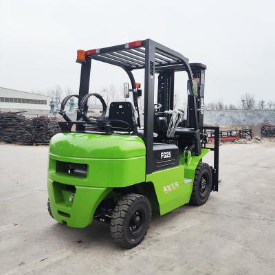 China Building Material Stores LPG Forklift 1.5ton 2ton 2.5ton 3ton 3.5ton 4ton Small Gasoline Forklift With Japanese Engine for sale