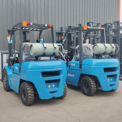 China Construction Material Shops CE Certification New Design 1.5ton 2ton 2.5ton 3ton LPG Forklift Gasoline Forklift for sale