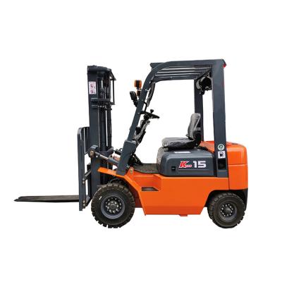 China Newly Arrival 1.5ton Electric Forklift Wholesale 4 Wheels Stores Material Building Material For 1.5 Tons for sale