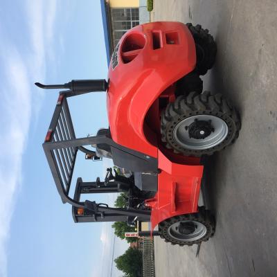 China Building Material Shops China 2.5 3 3.5 4 5 6 7 Ton Forklift Off Road 4WD 4x4 All Diesel Rough Terrain Forklift Truck Price For Sale for sale