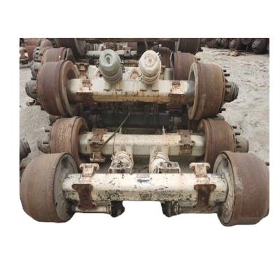 China Low used trailer truck price used semi trailer America axles13T 16T 20T for sale for sale