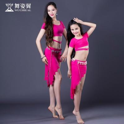 China Hot Sale Belly Dance Costumes Sets Wuchieal For Adults And Children for sale