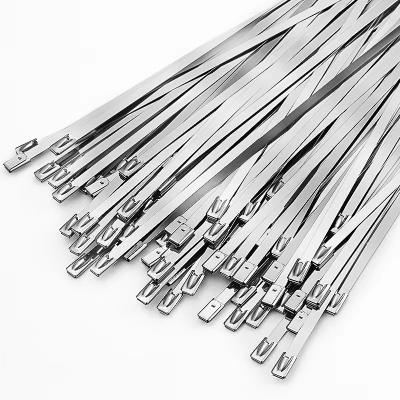 China High Precision 304 Stainless Steel Cable Tie Anti UV Flame Retardant zu verkaufen