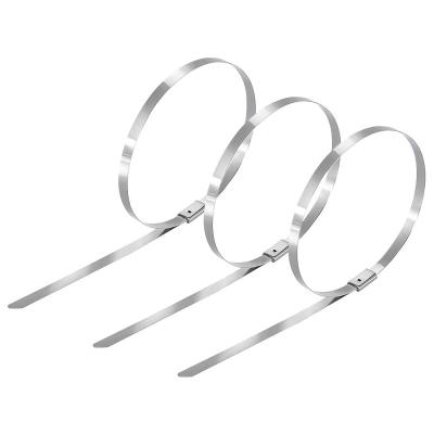 China 304 316 Stainless Steel Twist Ties For Cable Bundling Steel Pipe Bracing And Railway Te koop