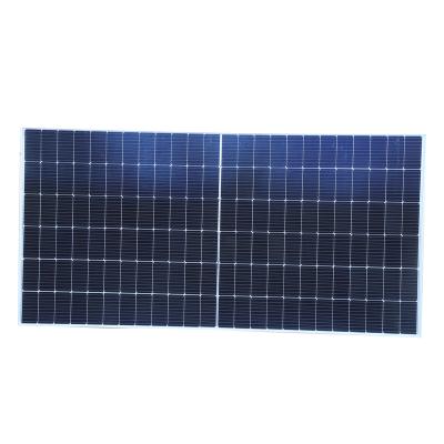 China Customized Black Module Solar Panel 550w PV Module Monocrystalline M10 182mm*91mm zu verkaufen