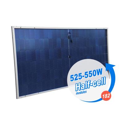 中国 Efficient PV Module Solar Panel 530w 540w 550w Monocrystalline For Industrial Use M10 販売のため