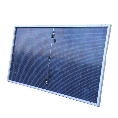 China Half Cut Portable Transparent Flexible Monocrystalline Silicon Solar Panels Te koop