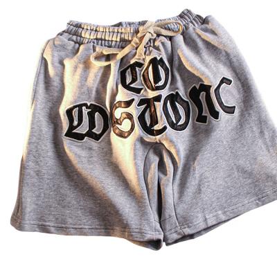 China Anti-wrinkle casual shorts for street wear men's custom logo embroidery pant shorts men's street shorts for sale