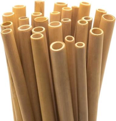 China Household Eco Friendly Bamboo Straws Straws Biodegradable Disposable Bamboo for sale