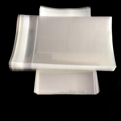 China Recyclable Clear C5 Cellophane Bag 167x229mm With Lip And Seal Strip 6.5x9 Inch Cello Bag for sale