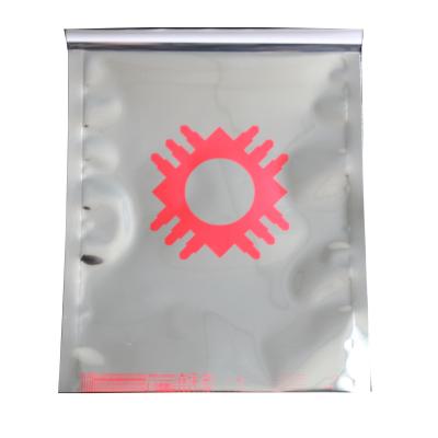 China Disposable Silver Poly Mailer Custom Size And Printing Resealable Packaging Bags For Shipping for sale