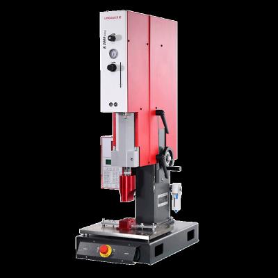 China LINGGAO Factory Easy To Operate PVC Refrigerator Door Trim Welder Ultrasonic Rubber Welding Machine for sale