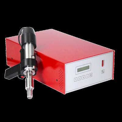 China LINGGAO 35kHz plastic industry manufacturers ultrasonic welding machine wholesale screw implantation riveting and cutting welder machine for sale