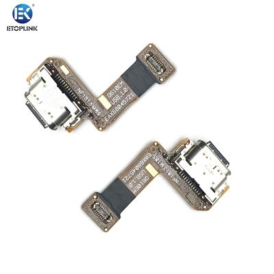 China USB TIPO C Dock Connector Microphone Panel Flex Cable For Q7 Q610 Q7 Q610 Charging Left LG Placa de Carga Charger for sale