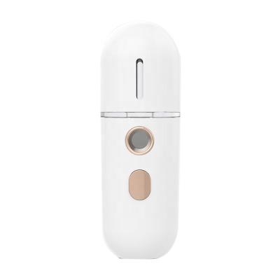 China Mini Hotel Pocket Rechargeable Portable Handle Nano Facial Mist Sprayer for sale