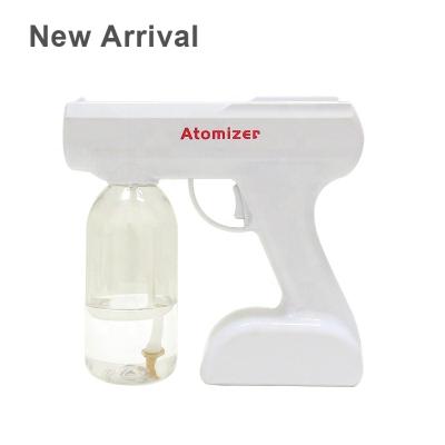 China 800ml Automatic Rechargeable Portable Fog Sterilizer Mist Sprayer Cordless Electric Nano Gun Disinfection for sale