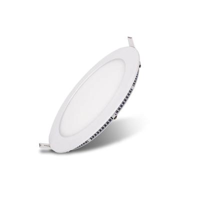 China Ultra Thin Panel Suspended LED Downlight 18W Round LED Ceiling Recessed Light AC175-265V LED Panel Light for sale