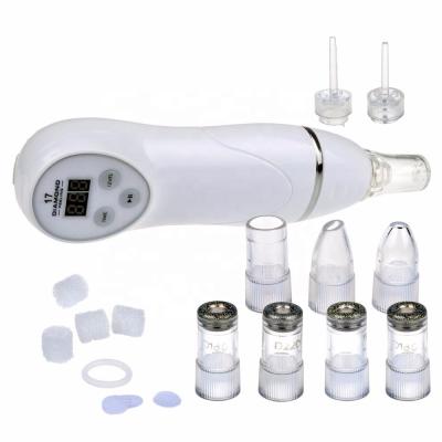 China Professional Exfoliators Vacuum Blackhead Photon Diamonds Equipment Handheld Dermabrasion for sale