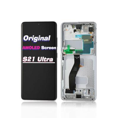 China For Original Sam Sung S Series Ultra Repair AMOLED S21 LCD For SAM SUNG Galaxy S21 Plus Display LCD Touch Screen With Frame for sale