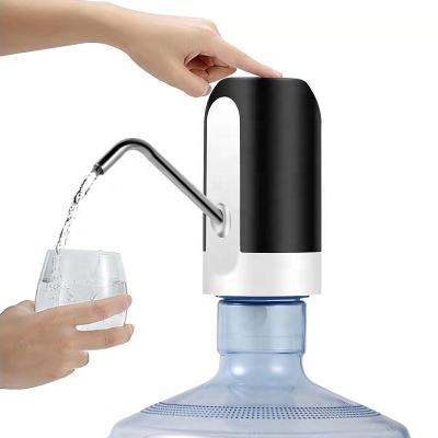 China Hotel Bottom Loading Plastic Usb Rechargeable Electric Automatic Pet Gallon Bottled Dust Proof Portable Water Bottle Dispenser Pump for sale