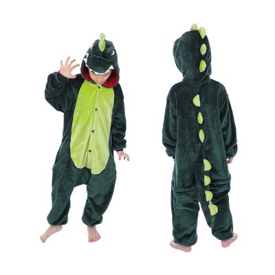 China Cute Green Dinosaur Onesie for sale