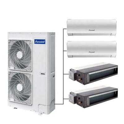 China Commercial Restaurant Gree 5HP 14KW Light Air Conditioners for Hotel Office DC Inverter Variable Frequency AC Fan Coil R410a Mini Units for sale