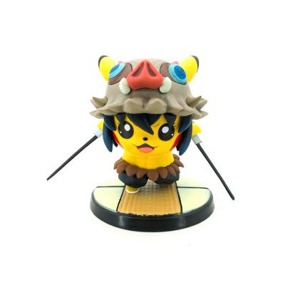 China Cartoon Toy Anime Pokem COS Demon Slayer Blade Shanyi and Inosuke color box blister wholesale customization for sale