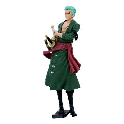 China Cartoon Toy One Piece Ronoa Zoro Sanji Action Figures Toys Japan Anime Figures PVC Collectible Model Toy For Anime Lover Figurine for sale